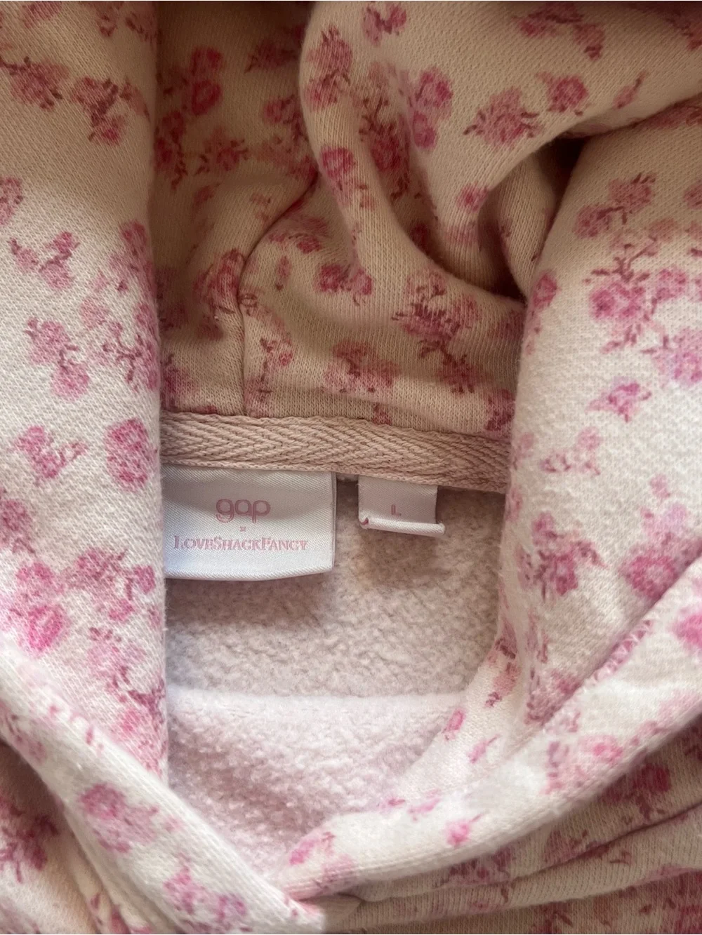 LoveShackFancy x Gap Floral Hoodie